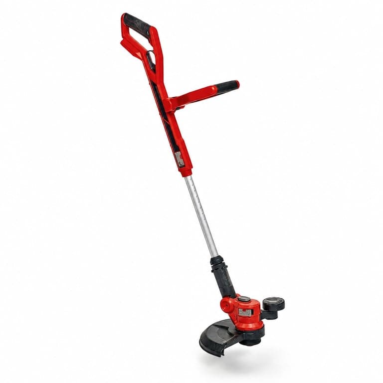 Motocoasă pe acumulator Einhell GE-CT 18/30 Li-Solo PXC 18V, lățime de tăiere 30 cm — Urme de utilizare în zona capului de tăiere (stare: vezi a 2-a fotografie)