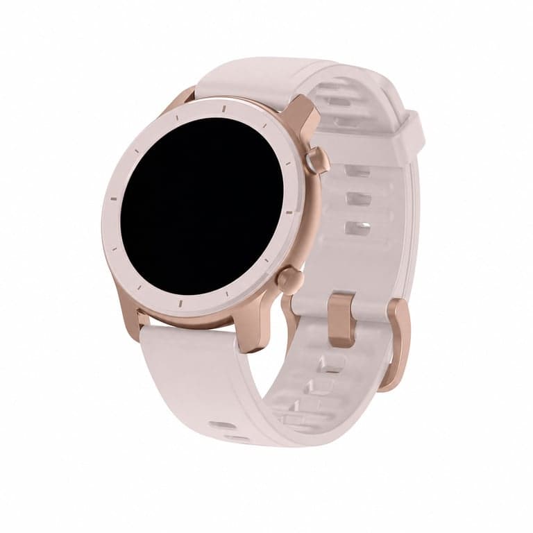 Ceas inteligent Amazfit GTR A1910 42 mm, roz cireș, GPS, Fitness Tracker, silicon — Fără încărcător (stare: vezi a 2-a imagine)
