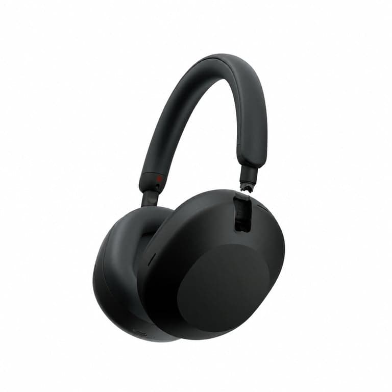 Căști wireless Sony WH-1000XM5 cu anulare a zgomotului — defecte, pentru piese: rupte deasupra căștii din partea dreaptă (stare: vezi poza a 2-a)