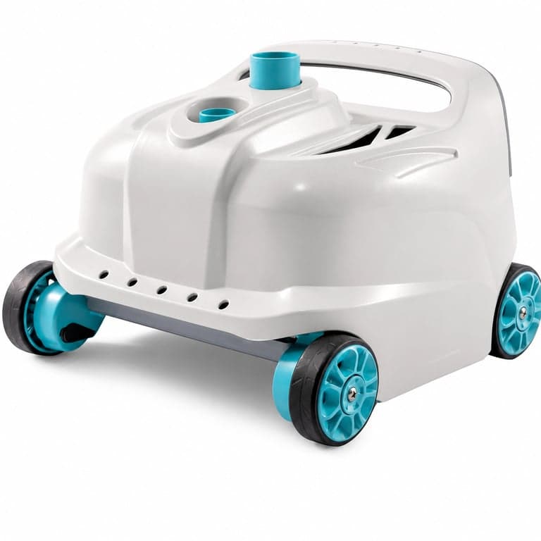Robot de curățare pentru fundul și pereții piscinei Intex ZX300, 1,8 litri — Produsul nu conține perii de curățare (stare: vezi a 2-a imagine)