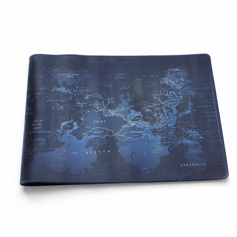 Mousepad cu hartă mondială 80x30 cm — Mousepad gaming XXL CSL-Computer 900x400 mm (piesă)