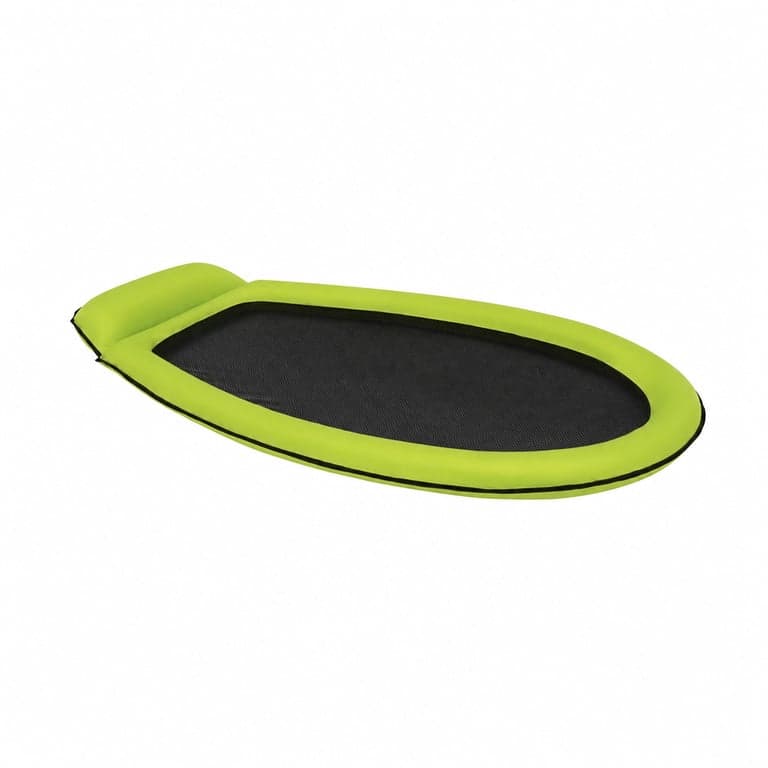 Saltea gonflabilă de apă Intex 58836EU cu plasă, 178x94 cm, insulă de înot verde — Culoare verde (stare: vezi a 2-a imagine)